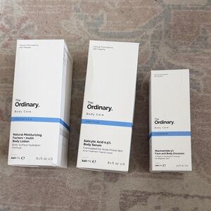 The Ordinary Body Care Trio